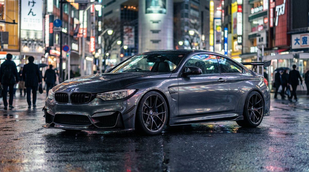 黑丝宝马M4改装视频