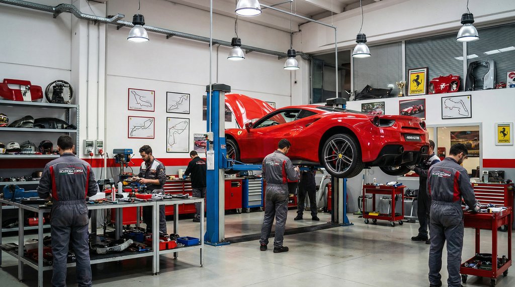 黑丝法拉利改装视频